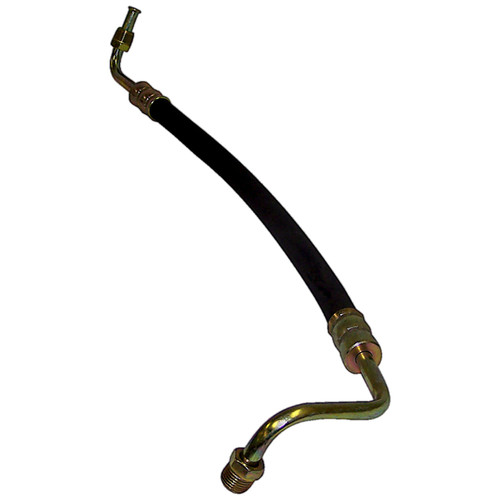 Crown Automotive 52003769 Power Steering Pressure Hose for 1980-1986 SJ, J-Series w/ 4.2L Engine - Black, Zinc Metal, Rubber