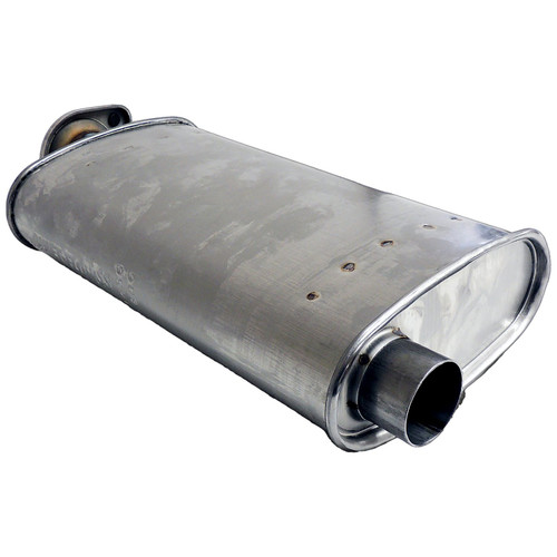 Crown Automotive E0021456 Exhaust Muffler - Fits 2000-2006 Jeep TJ Wrangler