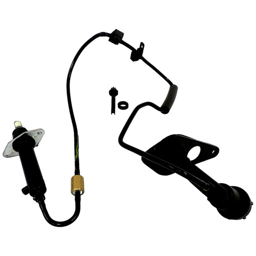 Crown Automotive 52129184AG Clutch Hydraulic Assembly for 2005-2007 Jeep KJ Liberty w/ LHD w/ 2.4L or 2.8L Diesel Engines, Includes Master