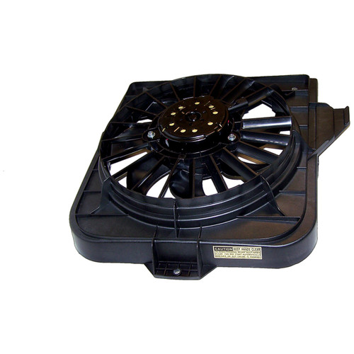 Crown Automotive 4809171AF Left Side Cooling Fan Assembly for Select 2003-2005 Dodge & Chrysler Minivans - Black Plastic