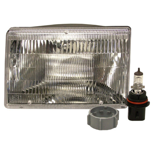 Crown Automotive 55155127 Left Headlight Assembly for 1993-1998 Jeep ZJ Grand Cherokee, Includes Bulb and Bulb Retainer, Sold Individually