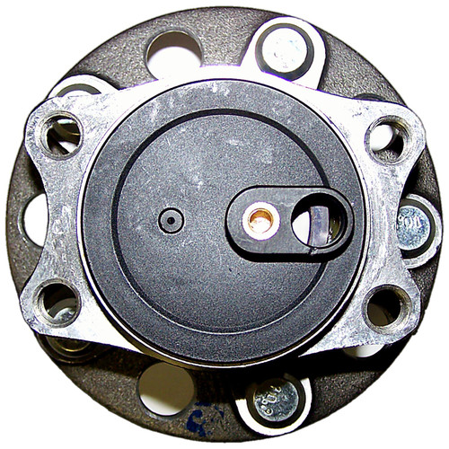 Crown Automotive 4766719AA Rear Bearing and Hub Assembly for Select 2008 Jeep MK Compass & Patriot w/ Rear Drum Brakes and w/ Front Wheel