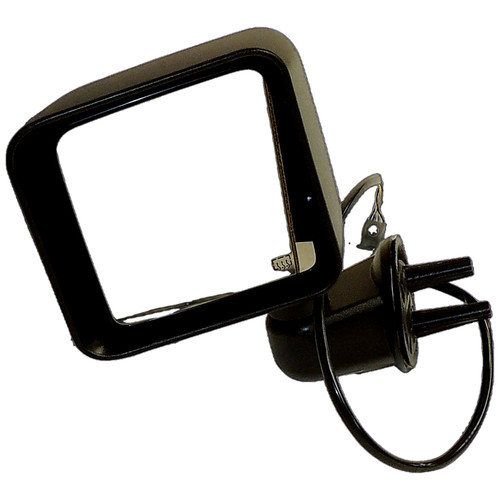 Crown Automotive 68229611AA Left Power, Heated, Manual Folding Mirror for Select 2014 JK Wrangler LHD and JK Wrangler, Black Textured Finish