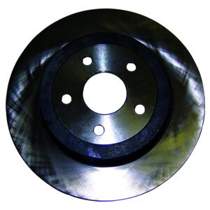 Crown Automotive 5290731AB Rear Brake Rotor for 2006-2010 Jeep WK, WH Grand Cherokee w/ SRT8 Package - Cast Iron, Sold Individually