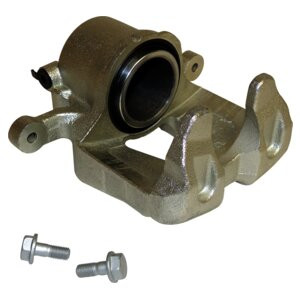 Crown Automotive 68267930AA Left Front Brake Caliper for 2015-2018 Jeep BU Renegade - Silver Rubber, Steel, Sold Individually