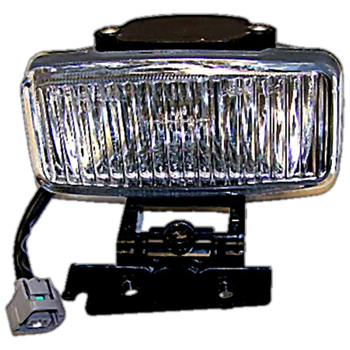 Crown Automotive 55055274AB Right Front Fog Lamp for 1997-2001 Jeep XJ Cherokee - Black, Clear Glass, Metal, Sold Individually