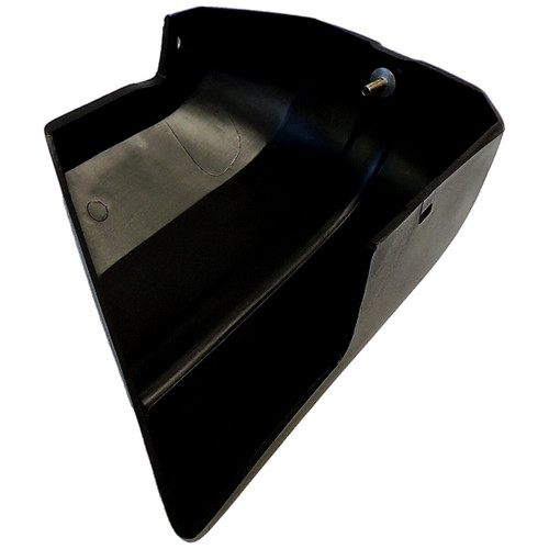 Crown Automotive 52000178 Right Front Bumper End Cap for Select Jeep 1984-1990 XJ Cherokee, 1986-1990 MJ Comanche, Black