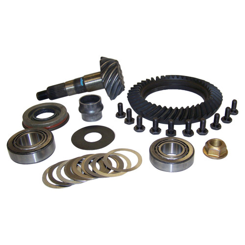 Crown Automotive 5072997AB Ring & Pinion Kit for Select Jeep 2000-2006 TJ Wrangler, 2000-2001 XJ Cherokee, w/ Dana 30 Front Axle: 3.07 Ratio