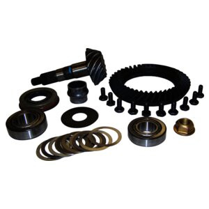 Crown Automotive 5072997AB Ring & Pinion Kit for Select Jeep 2000-2006 TJ Wrangler, 2000-2001 XJ Cherokee, w/ Dana 30 Front Axle: 3.07 Ratio