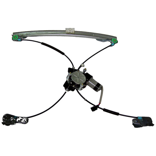 Crown Automotive 5170941AA Left Front Window Regulator for 2001-2006 Dodge Caravan and Chrysler Town & Country, Voyager Minivans w/ Power