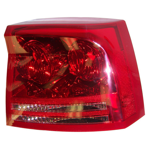 Crown Automotive 5174406AA Right Tail Light for 2006-2008 Dodge LX Charger, Does Not Include Bulbs - Clear, Red Plastic, Sold Individually