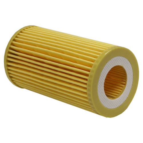 Crown Automotive 5086301AA Oil Filter for 2002-2004 Jeep WG Grand Cherokee w/ 2.7L Diesel Engine - Yellow Paper, Plastic