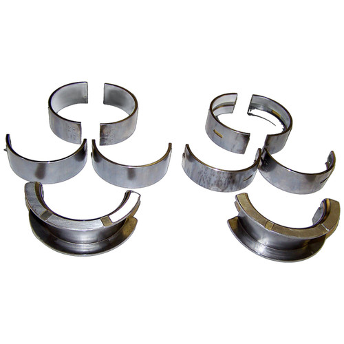 Crown Automotive 83507079K010 .010" Crankshaft Main Bearing Set Jeep 1991-2006 TJ, YJ Wrangler, 1991-2001 XJ Cherokee, MJ Comanche