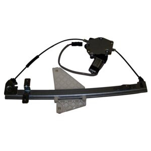 Crown Automotive 55363285AC Left Rear Window Regulator for Jeep 2001-2004 WJ, WG Grand Cherokee, Motor Included, Sold Individually