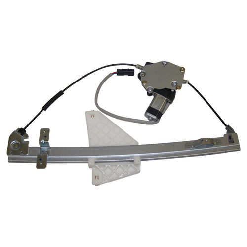 Crown Automotive 55363285AC Left Rear Window Regulator for Jeep 2001-2004 WJ, WG Grand Cherokee, Motor Included, Sold Individually