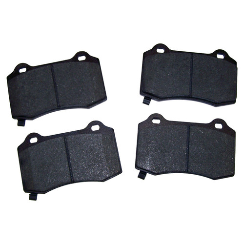 Crown Automotive 68034993AA Rear Brake Pad Set for 2008+ Jeep WK Grand Cherokee w/ SRT or SRT8 - Gray Semi-Metallic