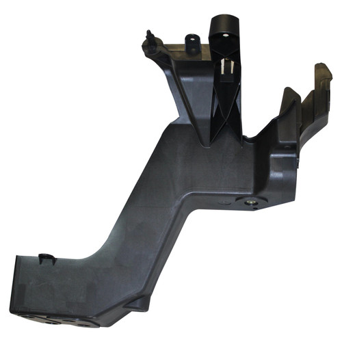 Crown Automotive 5156135AA Left Radiator Support for 2011-2013 Jeep WK Grand Cherokee, Below Left Headlight - Black Plastic, Steel