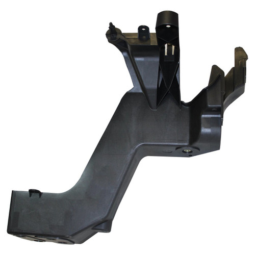 Crown Automotive 5156135AA Left Radiator Support for 2011-2013 Jeep WK Grand Cherokee, Below Left Headlight - Black Plastic, Steel