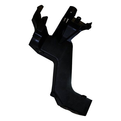 Crown Automotive 5156135AA Left Radiator Support for 2011-2013 Jeep WK Grand Cherokee, Below Left Headlight - Black Plastic, Steel