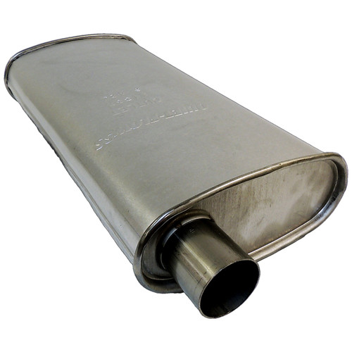 Crown Automotive E0021357 Muffler for 1997-2001 XJ Cherokee w/ 4.0L or 2.5L Engine - Steel, Sold Individually