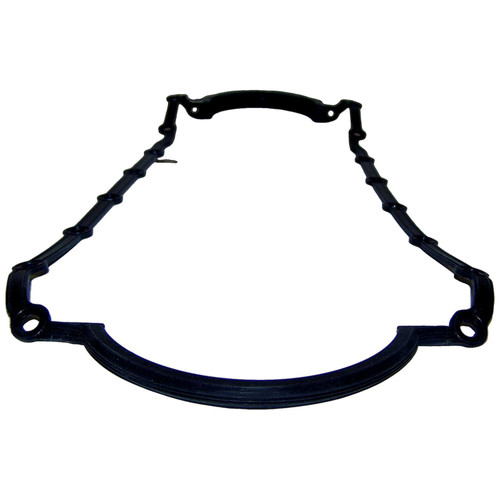 Crown Automotive 53008610 Engine Oil Pan Gasket for 1998 ZJ, ZG Grand Cherokee w/ 5.9L Engine, 1-Piece Rubber - Black Metal, Rubber
