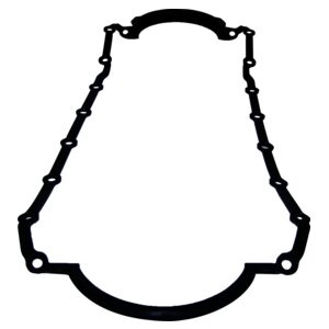 Crown Automotive 53008610 Engine Oil Pan Gasket for 1998 ZJ, ZG Grand Cherokee w/ 5.9L Engine, 1-Piece Rubber - Black Metal, Rubber
