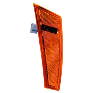 Crown Automotive 57010214AC Right Front Side Marker Light for 2008-2012 Jeep KK Liberty - Amber Plastic, Sold Individually