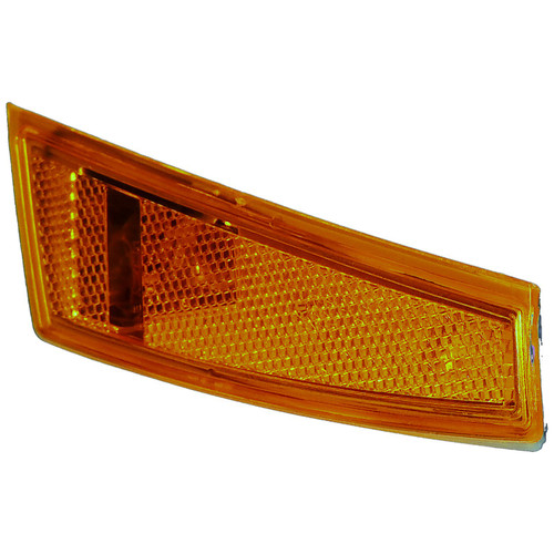 Crown Automotive 57010213AC Left Front Side Marker Light for 2008-2012 Jeep KK Liberty - Amber Plastic, Sold Individually