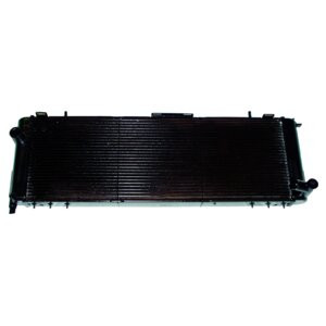 Crown Automotive 52029100 Radiator for 1995-2001 Jeep XJ Cherokee w/ 2.5L Diesel Engine - Black Aluminum, Plastic, Sold Individually