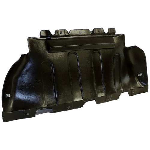 Crown Automotive 68037063AE Engine Splash Shield for Jeep 2011-2021 WK Grand Cherokee w/ 3.0L Diesel Engine - Black Plastic