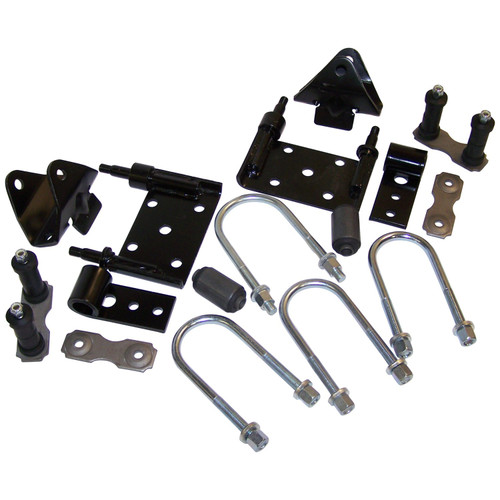 Crown Automotive 5359011K Leaf Spring Mount Kit Front Left & Right Upper & Lower - Fits 1976-1983 Jeep CJ-8