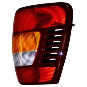 Crown Automotive 5101898AA Right Tail Lamp for Select 2001-11/11/2001 WG Grand Cherokee - Amber, Red, White Plastic, Sold Individually