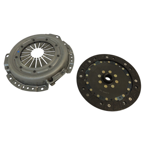 Crown Automotive 5072990AB Clutch Disc & Cover Kit for 2002-2004 Jeep KJ Liberty w/ 2.4L Engine, 9" Disc, 19 Splines, 1" Spline Diameter