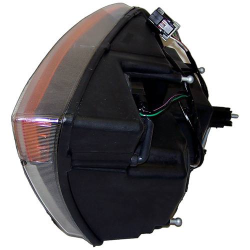 Crown Automotive 55155129AB Left Headlight w/o Headlamp Leveling Device for 99-02 Jeep WJ Grand Cherokee w/ Laredo Package, USA & Canada