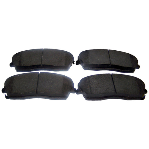 Crown Automotive 5174001AA Front Brake Pad Set for 2009-2010 LC Challenger, 2004-2010 LX Charger, Magnum, 300 w/ RWD, All w/ Standard-Duty