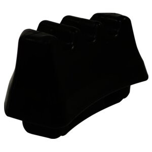 Crown Automotive 52109795AC Left or Right Front Suspension Bump Stop for 2008-2012 Jeep KK Liberty, Black Rubber - Black Rubber