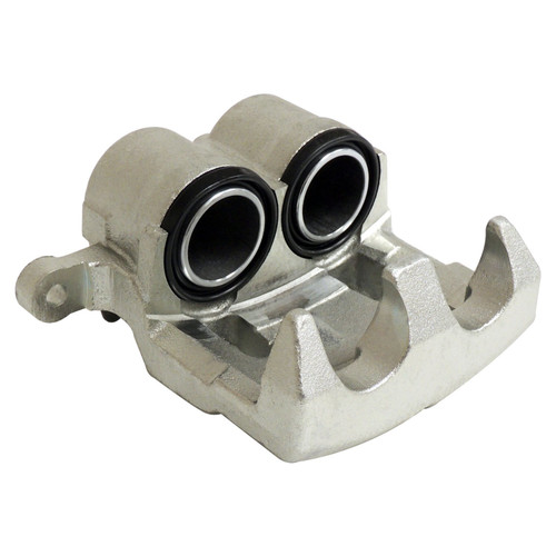 Crown Automotive 68212011AA Left Front Brake Caliper for 2014+ Jeep KL Cherokee w/ Dual Piston Calipers - Silver Steel, Sold Individually