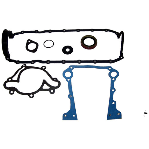 Crown Automotive 4720740AC Lower Gasket Set for Jeep 1994-1998 ZJ, ZG Grand Cherokee w/ 5.2L Engine, Includes 1-Piece Oil Pan Gasket