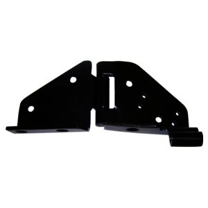 Crown Automotive J5462425 Left Windshield Hinge for 1976-1995 Jeep CJ-7, CJ-8, YJ Wrangler, Includes Holes for Outside Mirrors