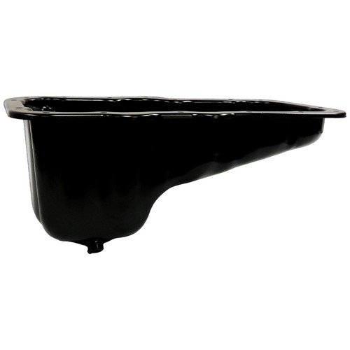Crown Automotive 53021755AB 3.7L Engine Oil Pan for 2005-2010 Jeep WK, WH Grand Cherokee, XK Commander - Black Metal, Sold Individually