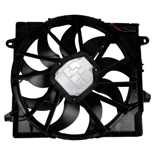 Crown Automotive 68282799AE Cooling Fan Assembly for 2018-2022 Jeep JL Wrangler w/ 3.6L Eng., 2023+ Jeep JL Wrangler w/ 3.6L Engine w/o