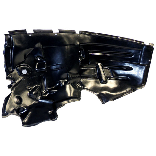 Crown Automotive 68299171AB Left Front Fender Liner for 2018+ Jeep JL Wrangler w/ Rubicon Package - Black Plastic, Sold Individually