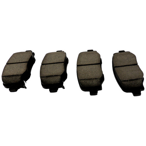 Crown Automotive 68273101AA Rear Brake Pad Set for 2014+ Jeep KL Cherokee - Black Semi-Metallic, Steel