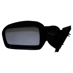 Crown Automotive 55155837AF Left Manual, Manual Folding Mirror for 2002 - 2007 Jeep KJ Liberty LHD - Black Glass, Metal, Plastic
