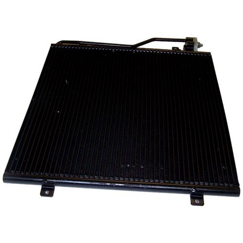 Crown Automotive 55037465AA Air Conditioner Condenser for 2002-2007 Jeep KJ Liberty - Black Metal, Sold Individually