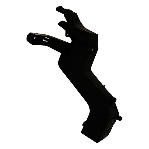 Crown Automotive 5156134AA Right Radiator Support for 2011-2013 Jeep WK Grand Cherokee, Located Below Right Headlight - Black Plastic, Steel