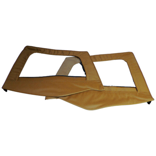 Crown Automotive DS10037 Spice Upper Door Skin Set for 1987-1995 Jeep YJ Wrangler w/ Soft Top, Includes Left & Right Upper Door Skins w/o
