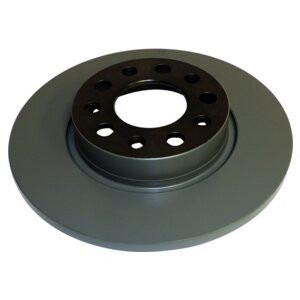 Crown Automotive 68248043AA Rear Brake Rotor for 2015+ Jeep BU & BV Renegade, Left or Right - Cast Iron, Sold Individually
