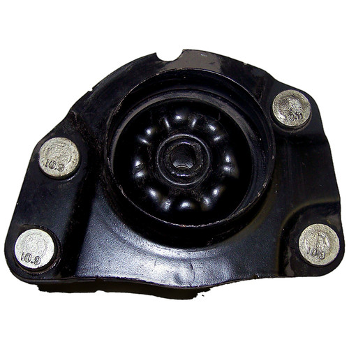 Crown Automotive 52128533AA Left Front Upper Shock Mount for 2002-2007 Jeep JK Liberty - Black, Silver Metal, Sold Individually