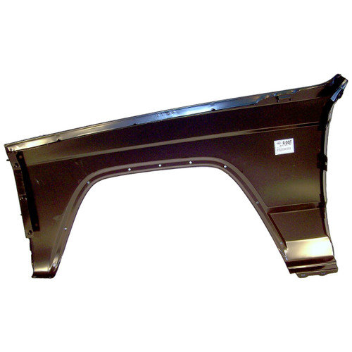 Crown Automotive 55235226 Right Fender for 1984-1996 XJ Cherokee, Black Metal Primed - Black Metal, Sold Individually